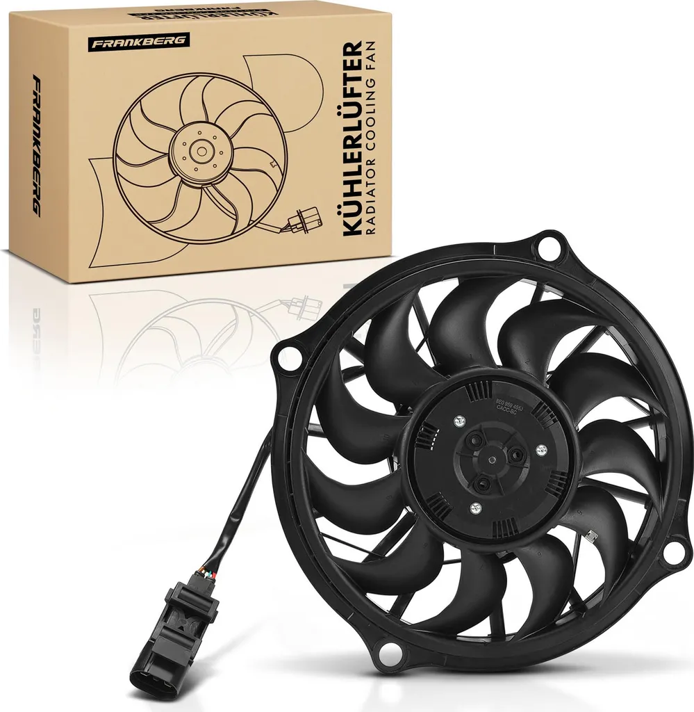 Ventilateur moteur Frankberg pour Audi A4 2.0L 2004-2009 8EC 8ED