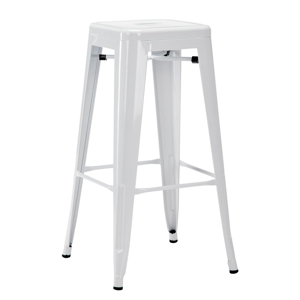 Barová stolička Duhome, výška sedadla 76 cm, stohovateľné Obrázok produktu 
