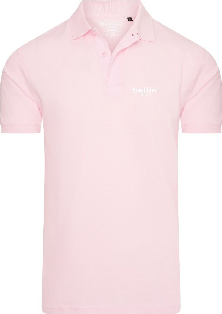 Ballin Est. 2013 Basic Polo Rosa - Große L
