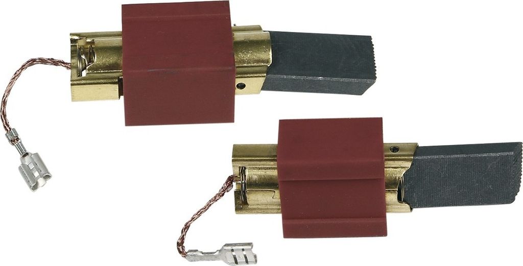 2x Kohlen mit Halter passend für Miele 4297414 für Waschmaschine Waschtrockner