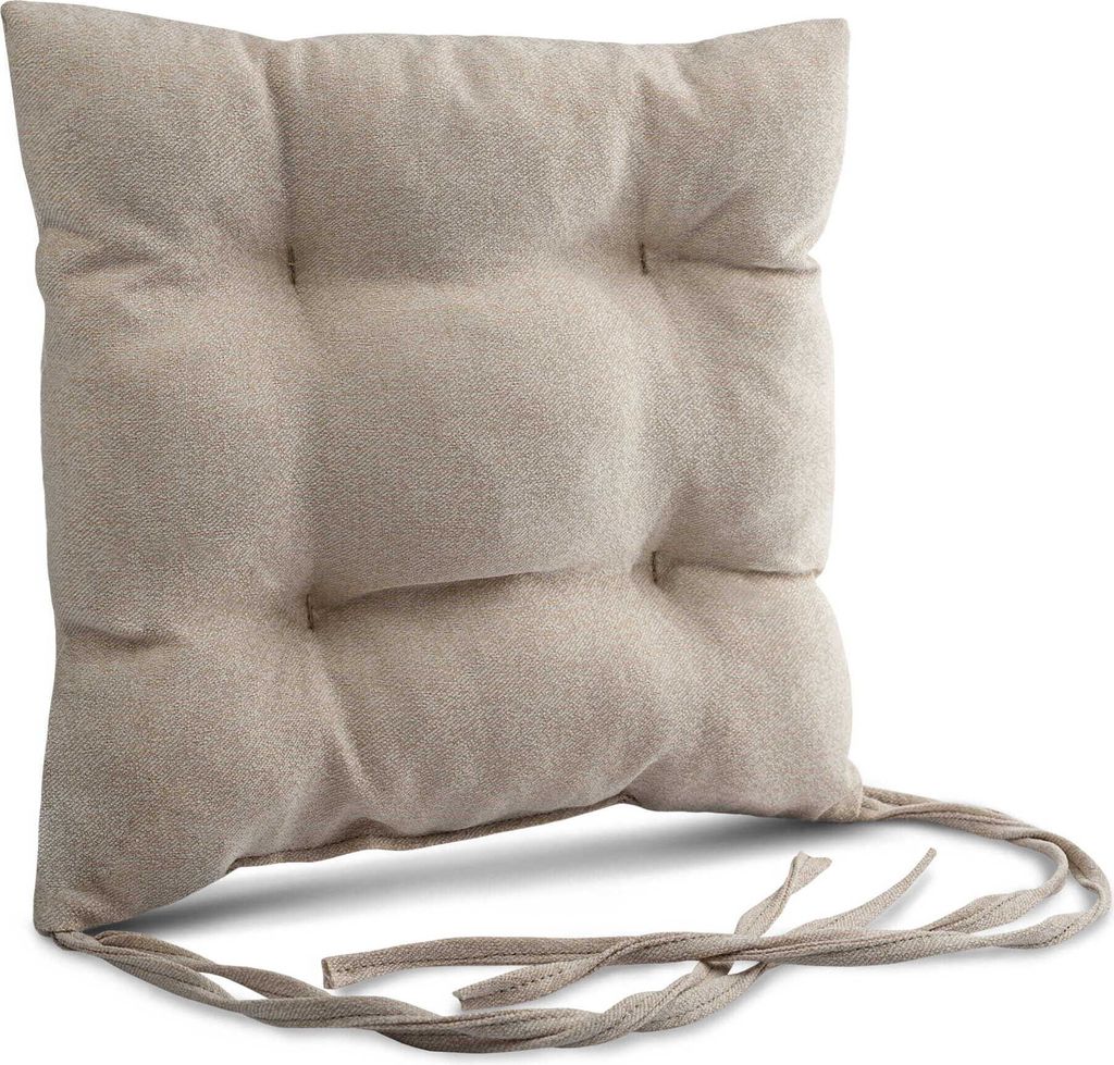 Mg Design polštář na židli 40x40 cm béžový - polštář na Obrázek produktu 1