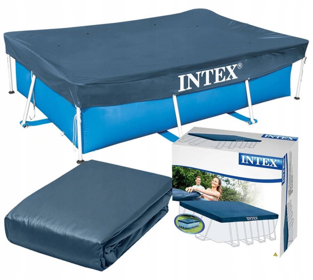Couverture pour piscine à armature 300 x 200 cm INTEX 28038 Image du produit 