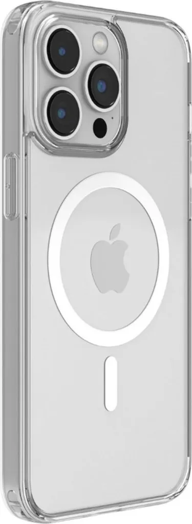 Coque Devia Pure MagSafe antichoc pour iPhone 15 Pro Max Transparente