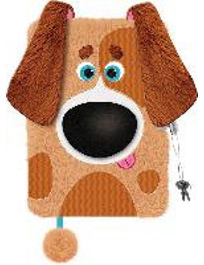 Tagebuch Plüsch "PREMIUM Bernard the Dog", DIN A 5, 96 Seiten