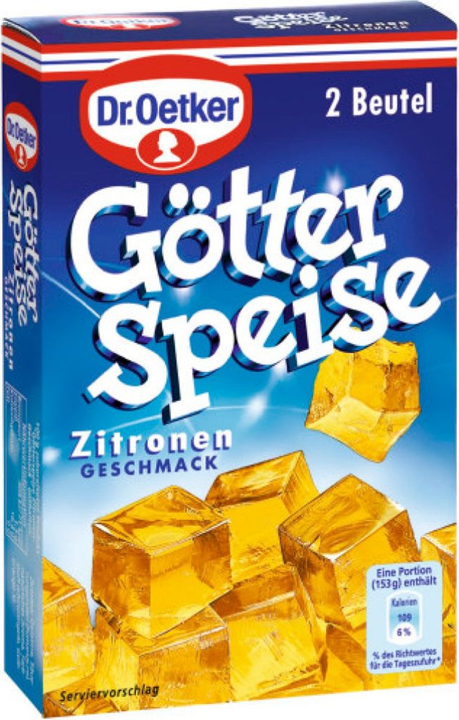 Gelée au goût de citron Oetker (1000 ml) Image du produit 