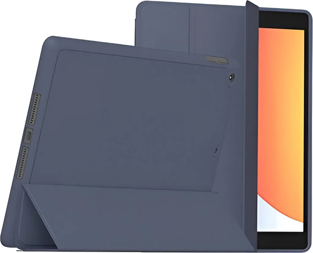 MW, Custodia SlimSkin per iPad Air 11 M2-M3 / Air 10.9 con supporto per stilo, blu