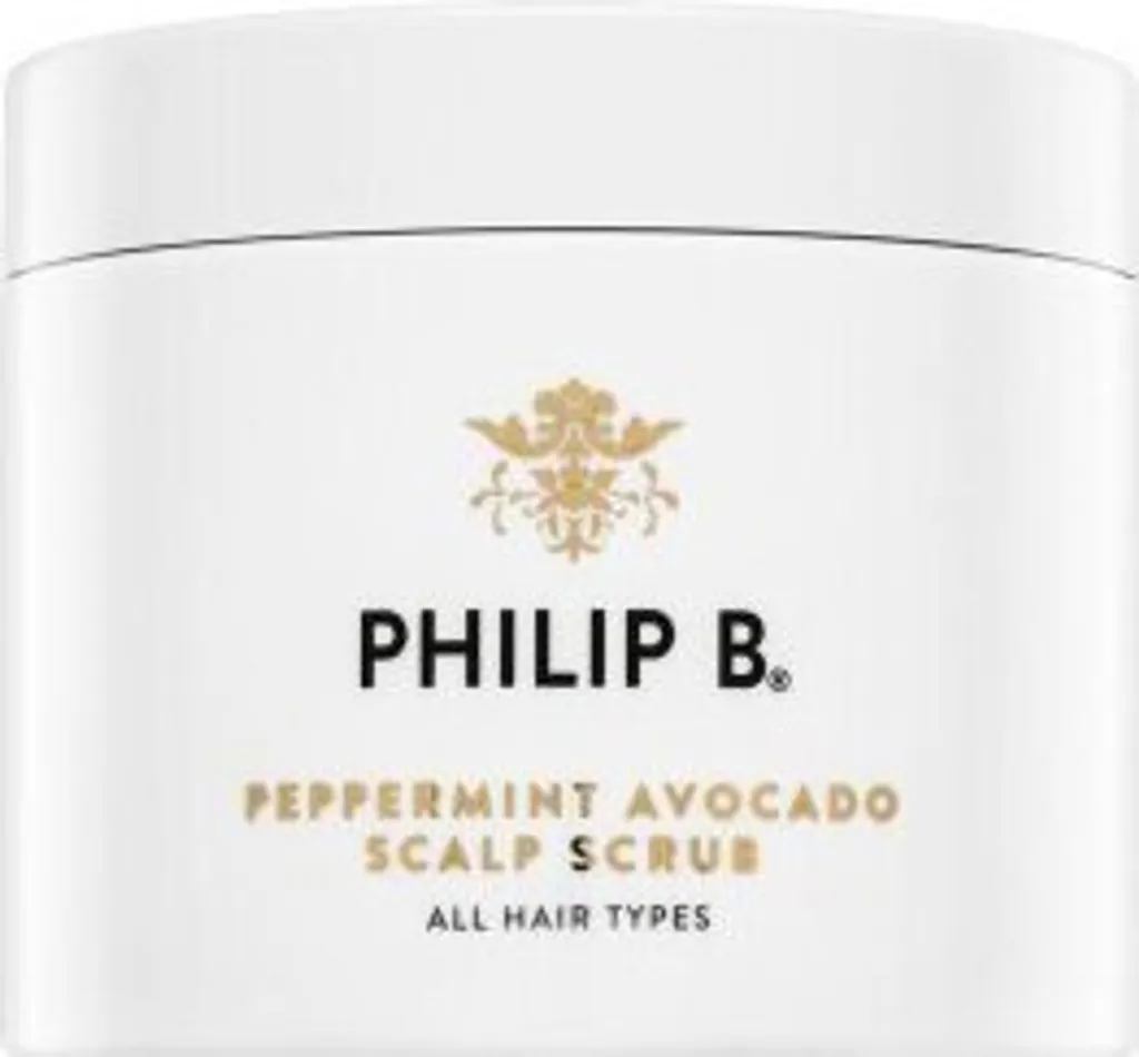 PHILIP B Gommage Cuir Chevelu Anti-Impuretés Menthe Avocat Purifiant 236ml