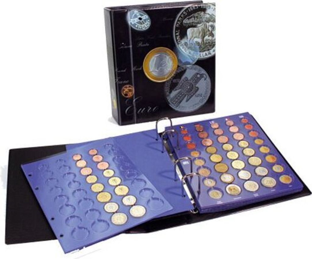 SAFE 7317 TOPset-Album 7317 für Euro-Sätze in Kapseln Produktbild 