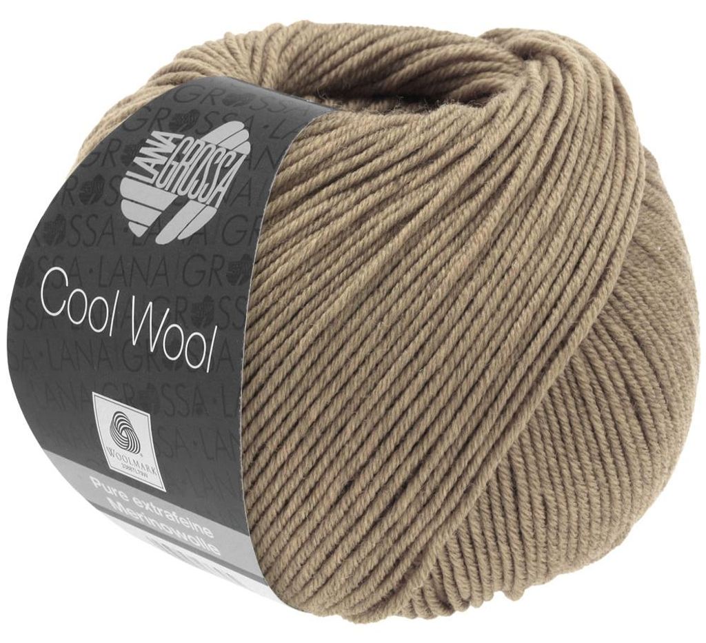 Lana Grossa COOL WOOL 50 g pflegeleichtes Strickgarn aus Produktbild 