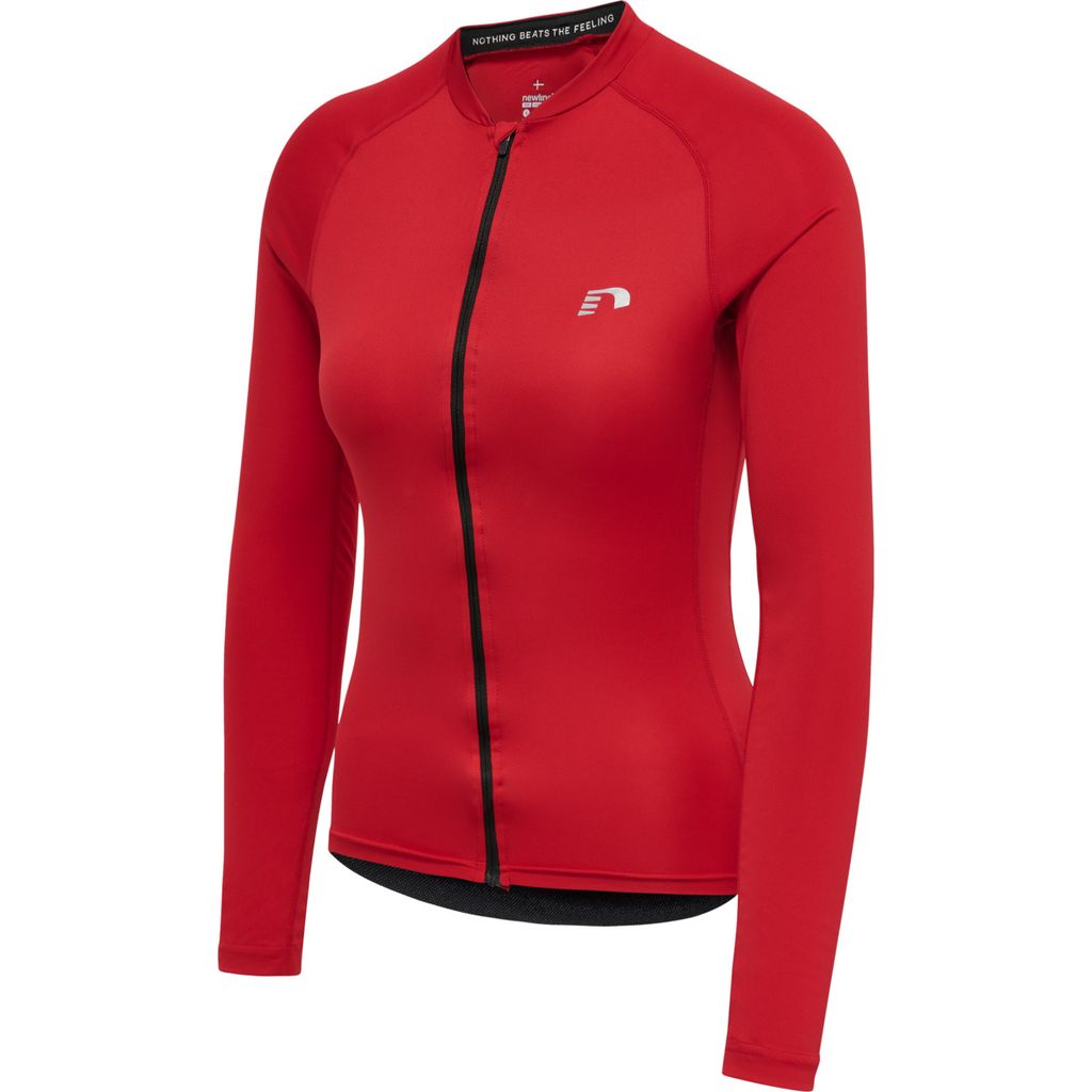 newline Core Biking Langarm Fahrradtrikot Damen tango red XXL