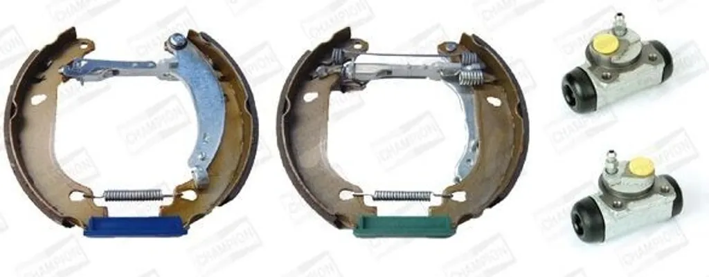 Jeu de plaquettes de freins Champion 381404CH (OE 424213) pour Peugeot 206