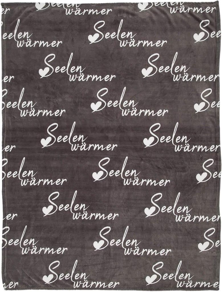 Graue Kuscheldecke, Seelenwärmer