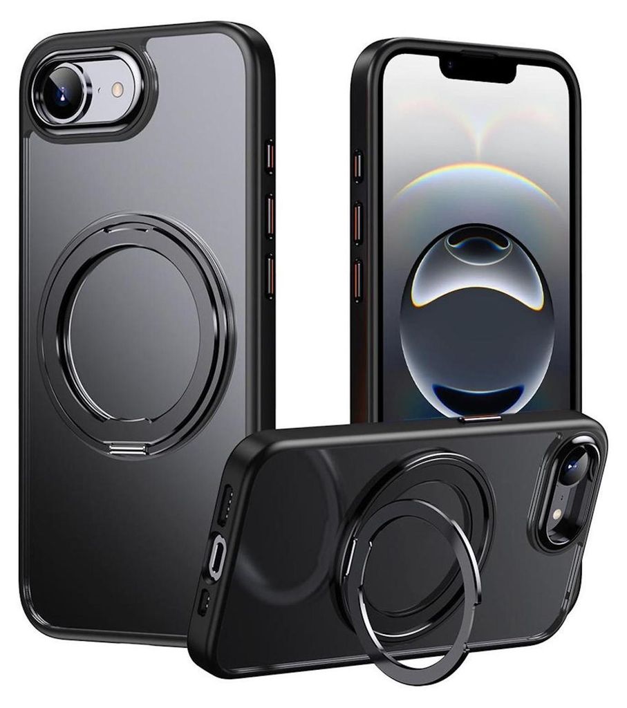Coque pour Apple iPhone 17e / 16e avec anneau MagSafe à 360 Image du produit 