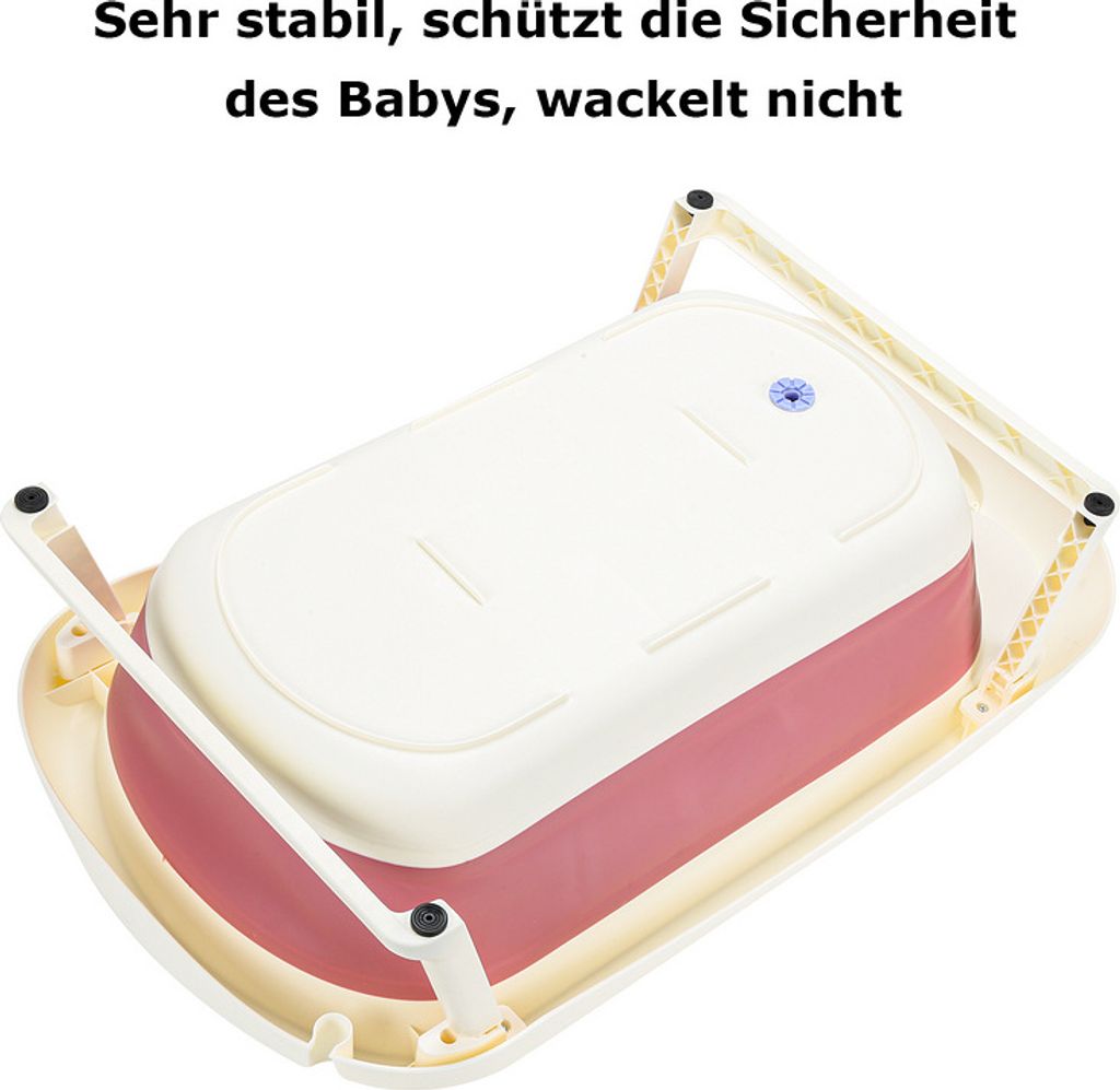Yakimz Baby Badewanne Reisebadewanne Babywanne Ergonomische Produktbild 4