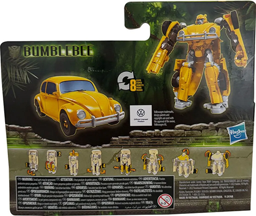 Figurine Bumblebee Transformers transformable en voiture Coccinelle - 2