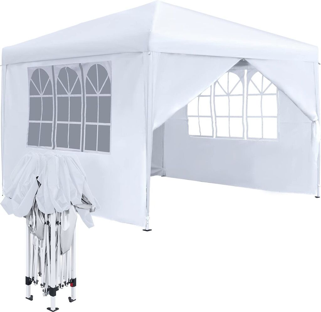 Altánok 3x3m Skladací altánok Vodotesný stabilný Obrázok produktu 