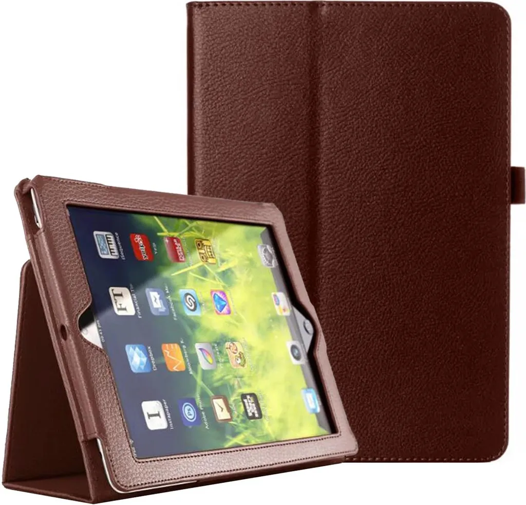 Custodia Tablet iPad 10.2 2021/20/19 Marrone - Cover Stand Video