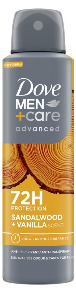 Dove Men SAN & Vanilla Deospray, 150ml, 570070 Produktbild 