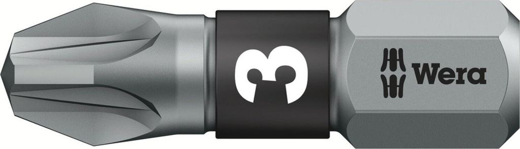 Wera Bit 855/1 BTZ 1/4″ PZD 3 Longueur 25 mm BiTorsion Image du produit 