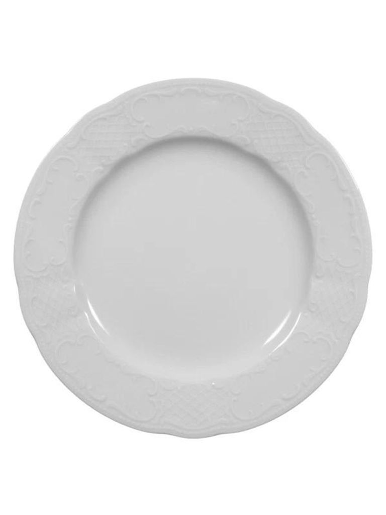 Seltmann Weiden Speiseteller ,Salzburg Teller flach 30 cm weiß, Essteller Porzellan