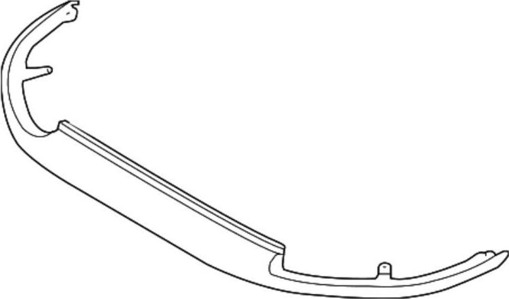 VOLVO V60 S60 Frontstoßstangenverkleidung Carbon R-Design 31664468 OE