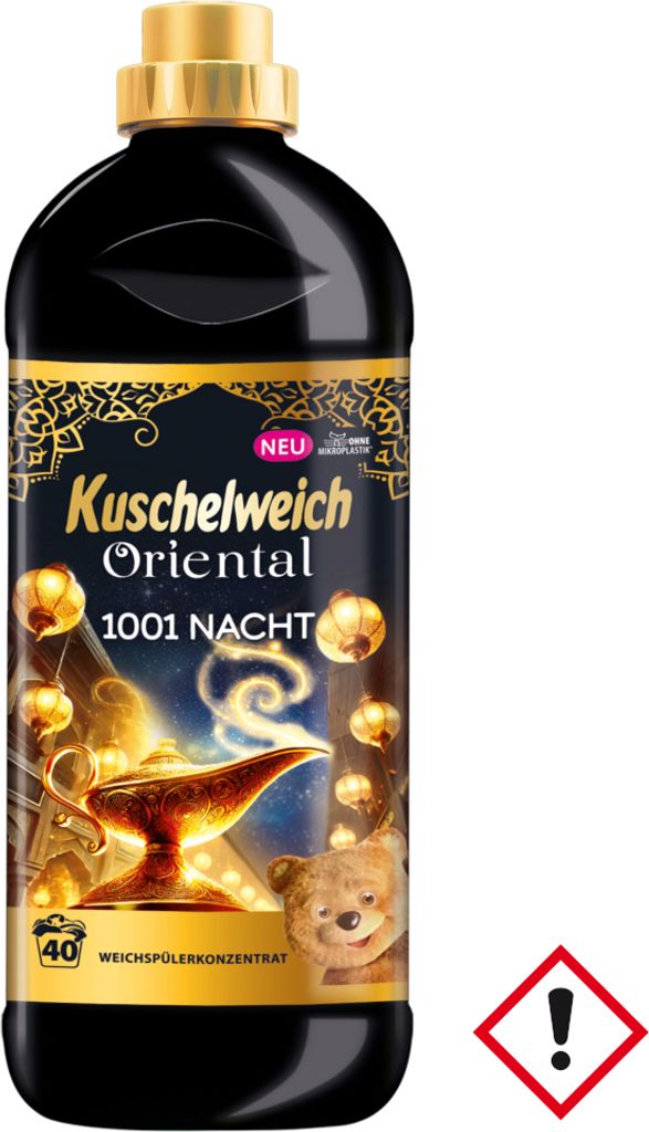 Kuschelweich Weichspüler Oriental 1001 Nacht 40 WL Packung 1000ml