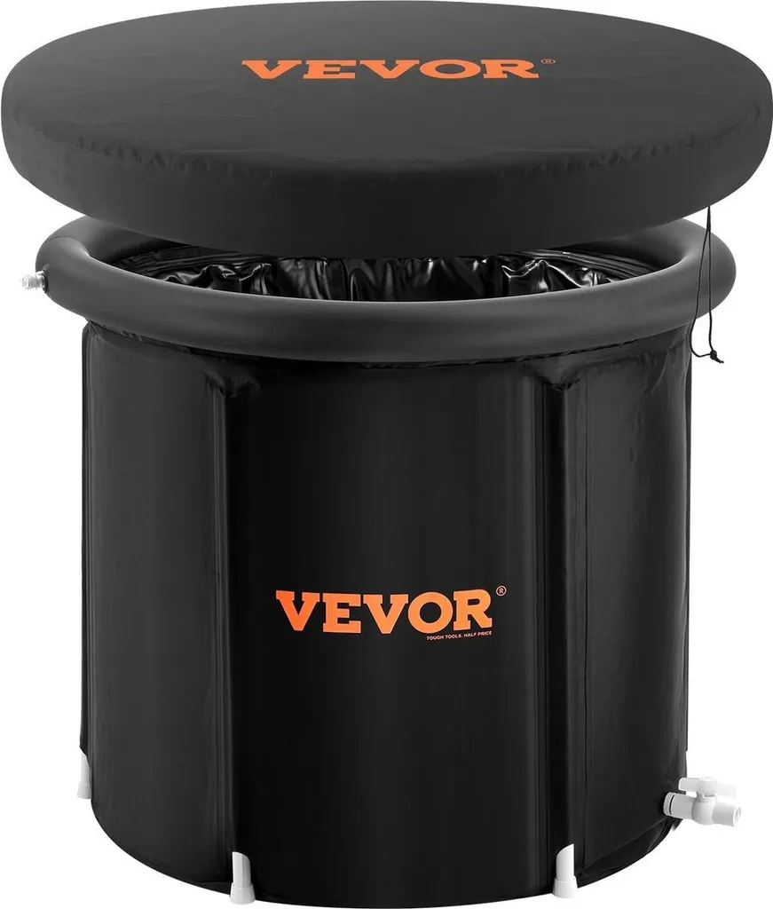 Vasca da bagno con ghiaccio per atleti Vasca per terapia con acqua fredda Vasca gonfiabile - 9