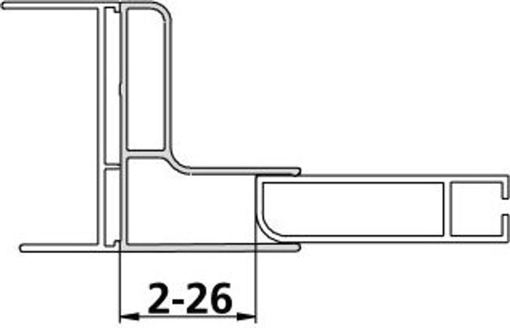 Kermi ZDKPKSFN21851K Kombiprofil Nova 2000 KPKSF