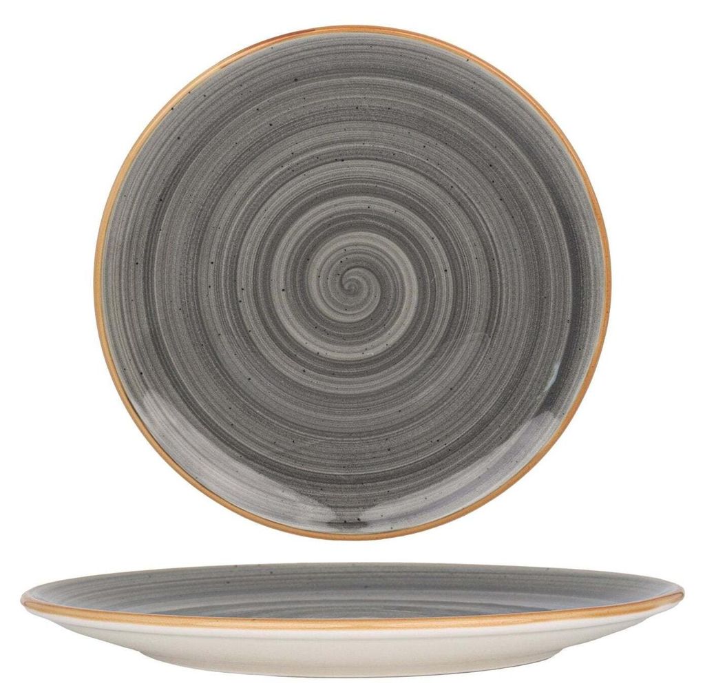 Piatto da portata Bonna - Aura Space - Porcellana - 27 cm Immagine del prodotto 