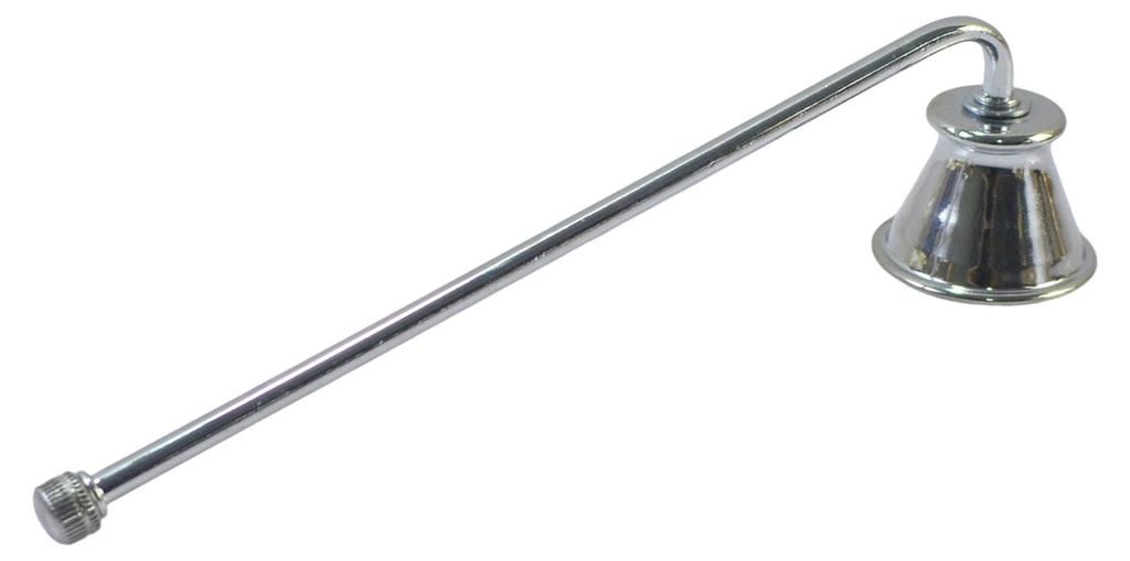 Kerzenlöscher aus Edelstahl in Trompetenform, eleganter amerikanischer Stil, rostfreie Dochtabdeckung zum Löschen der Kerzenflamme