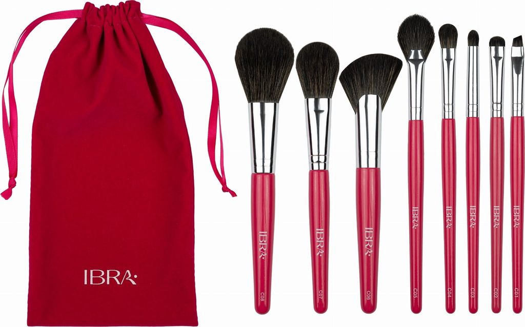 IBRA Sada make-upkwasten Candy, 8 stuks - Make-upkwastenset Productafbeelding 