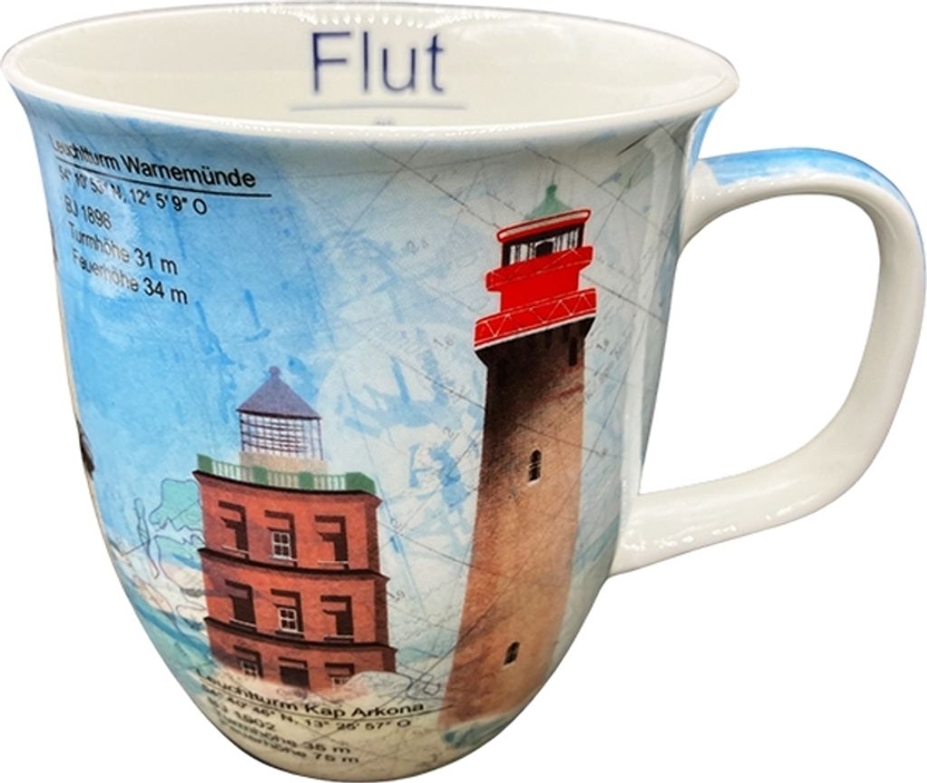 Leuchtturm Becher Ostsee Kap Arkona Warnemünde Flügge Produktbild 