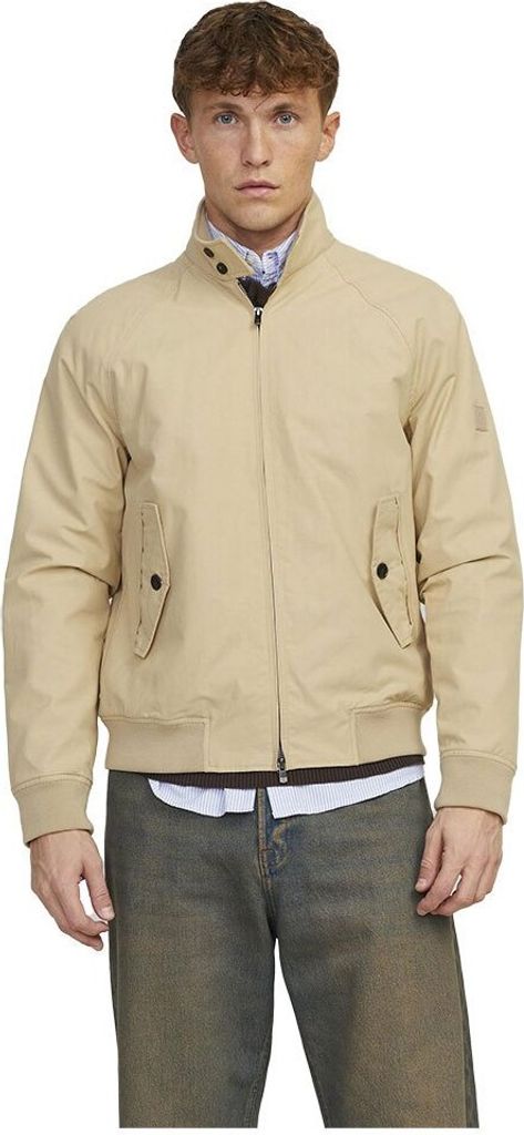 Jack & Jones Lurudy Harrington Jacke Beige 2XL Mann Beige Produktbild 