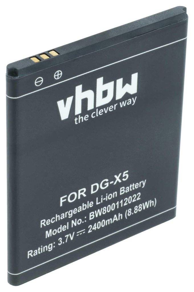 vhbw Akku kompatibel mit Doogee X5 Pro, X-5 Pro, X5, X-5 Produktbild 