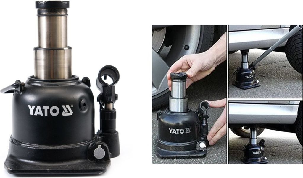YATO Podnośnik hydrauliczny 10 ton YT-1713 Zdjęcie produktu 3