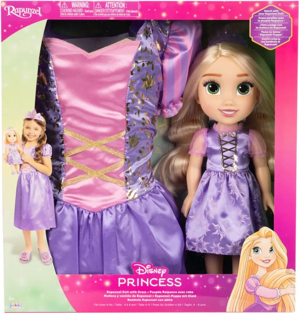 Rapunzel Jakks Pacific accessoire premium pour poupée Disney 38cm