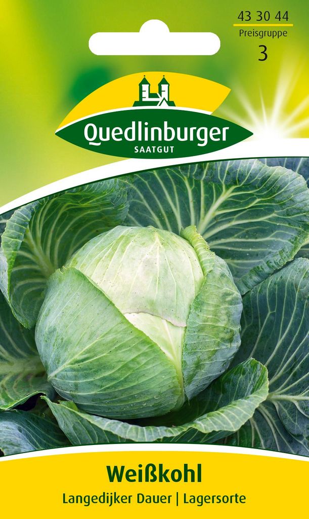 Artikelbild 1 von 'Weißkohl Langedijker' aus der Kategorie Weißkohlsamen