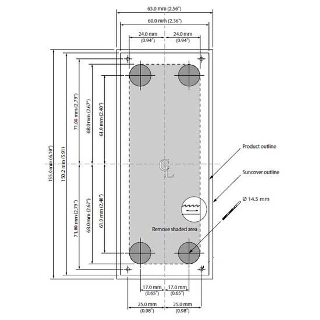 Télécommande Simrad OP50 verticale pour piloter votre traceur NMEA2000 - 6