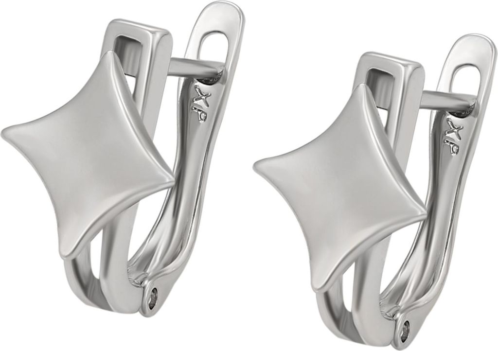 joella damen ohrringe - silber, one size