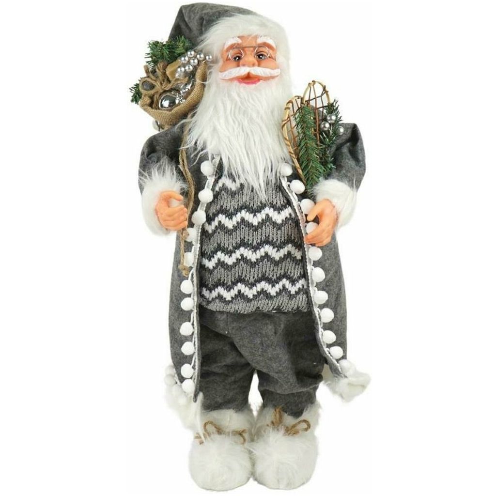 XL Luxus Weihnachtsdekoration Weihnachtsmann stehend Produktbild 
