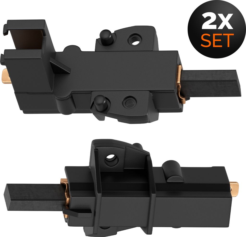 Motorkohlen 2x passend wie Whirlpool 481236248004 Kohlebürsten für Waschmaschine