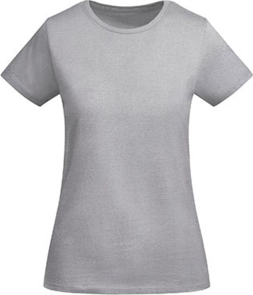 Roly Eco CA6699 | Damen T-Shirt Breda - Farbe: Heather Grey 58 - Größe: XL