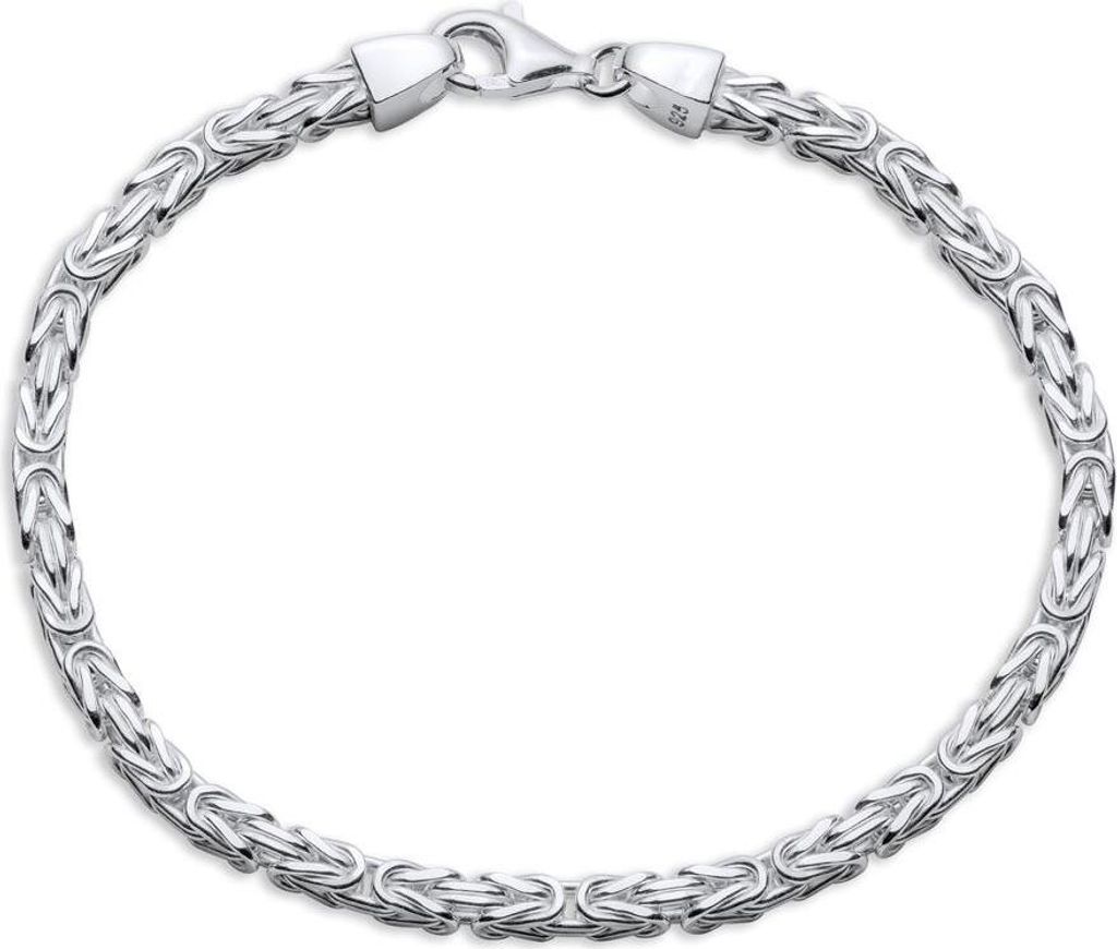 Königsarmband für Herren von JEWLIX echtes 925er Silber 3,2 Produktbild 