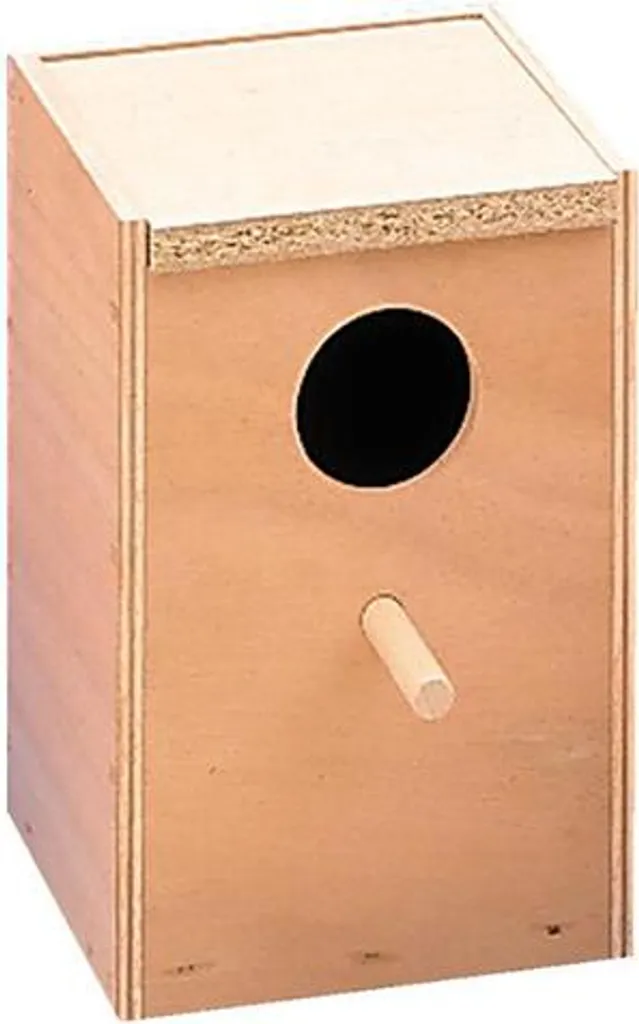 Nobby grande cassetta nido per parrocchetti verticale 20 x 20 x 30 cm