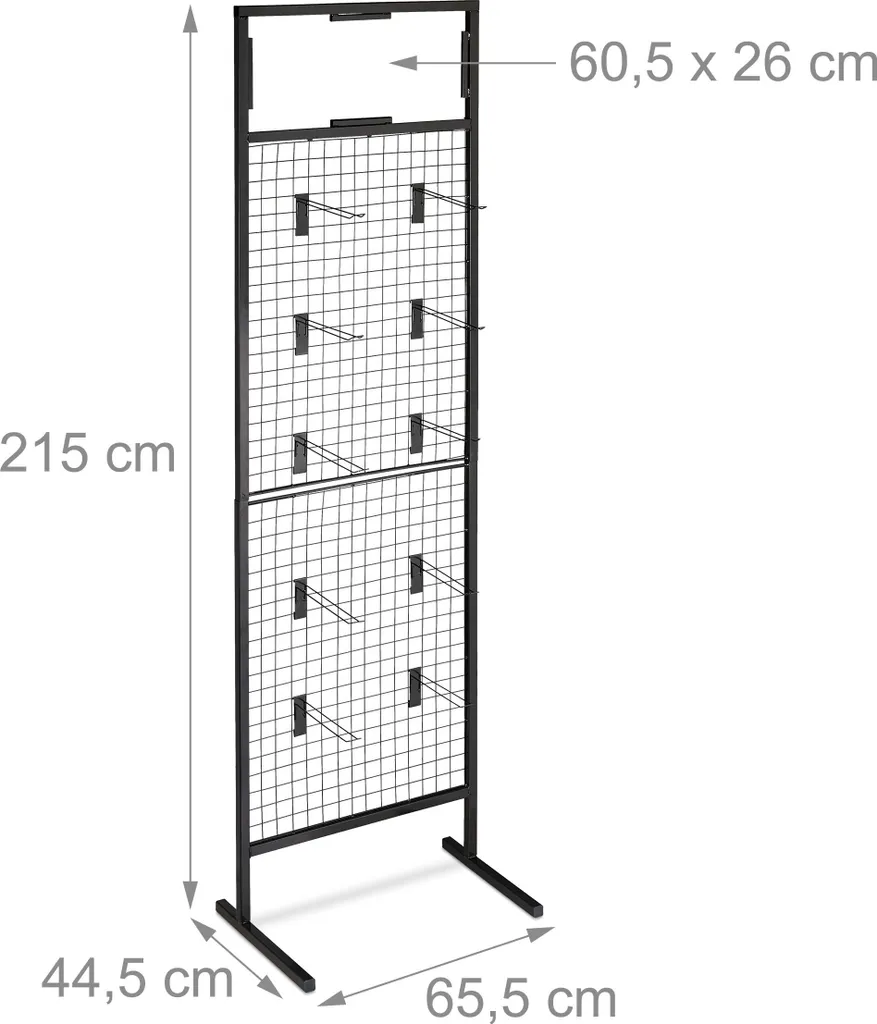 Support en Tôle Perforée de Qualité avec Fixation Murale Stable et Solide