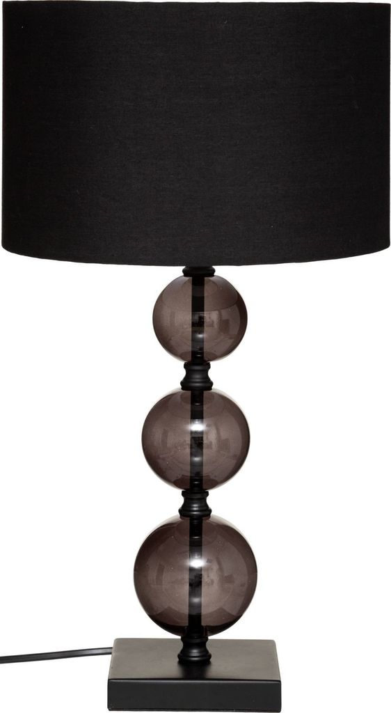 Stolní lampa ALMA, výška 52 cm, černá Obrázek produktu 