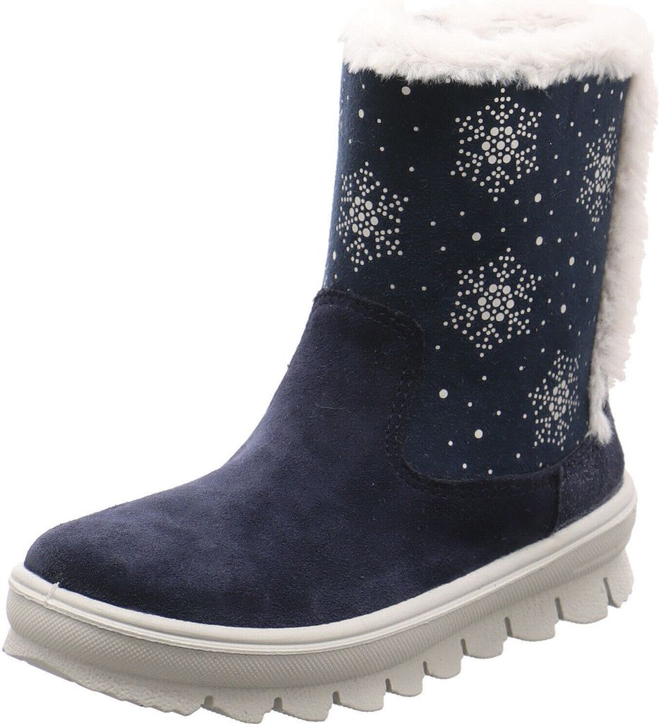 Superfit Flavia Schaftstiefel Blau in Gr. 27