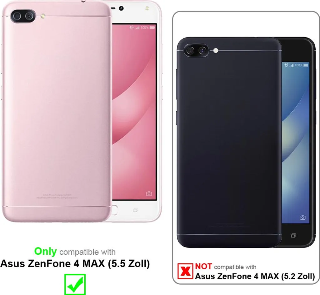 Pellicola display Asus zenfone 4 max zc520kl vetro temperato