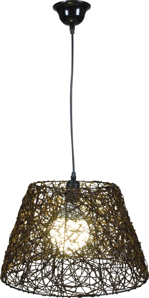Näve 7001304 Korb-Pendelleuchte ; Farbe: Braun Produktbild 