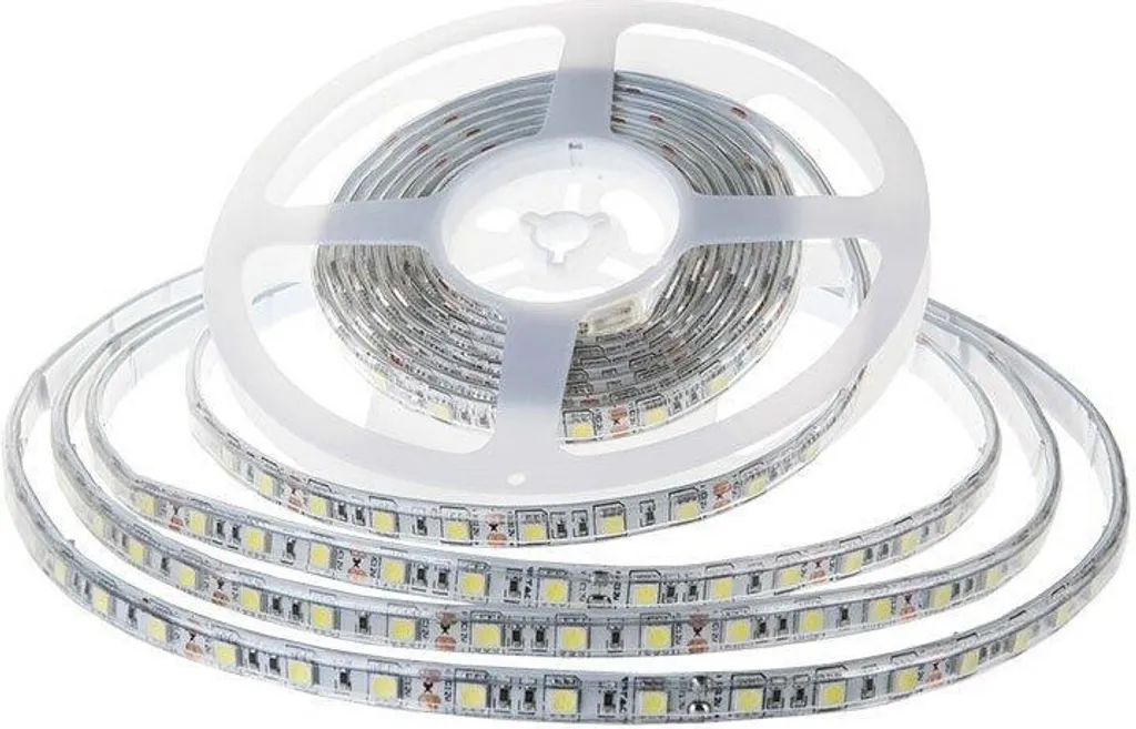 Striscia LED 6000K Impermeabile V-TAC 11W/m SMD5050 Luce Fredda